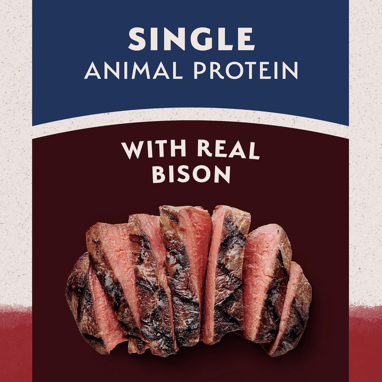 Limited Ingredient Adult Grain-Free Dry Dog Food, Reserve Sweet Potato & Bison Recipe, 4 Pound (Pack of 1)