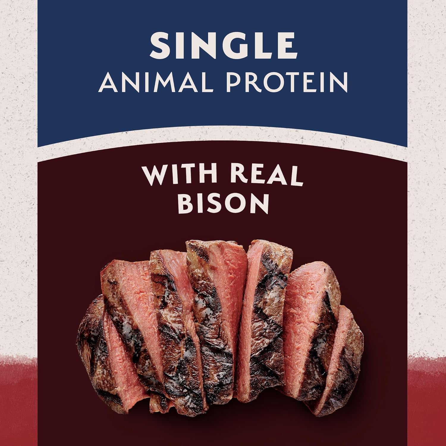 Limited Ingredient Adult Grain-Free Dry Dog Food, Reserve Sweet Potato & Bison Recipe, 4 Pound (Pack of 1)