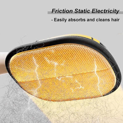 Pet Hair Remover Glove, Electrostatic Removal Gloves for Pet Hair, Pet Hair Remover Gloves for Dog & Cat, Reusable Pet Hair Remover Glove for Carpet, Couch, Clothing, Furniture(Use Horizontally)